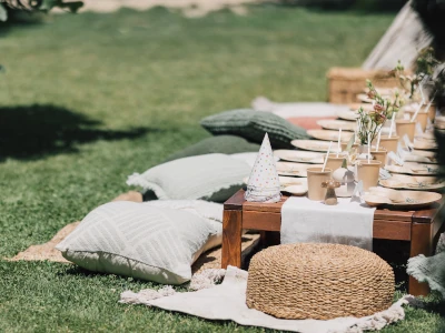 kids boho picnic